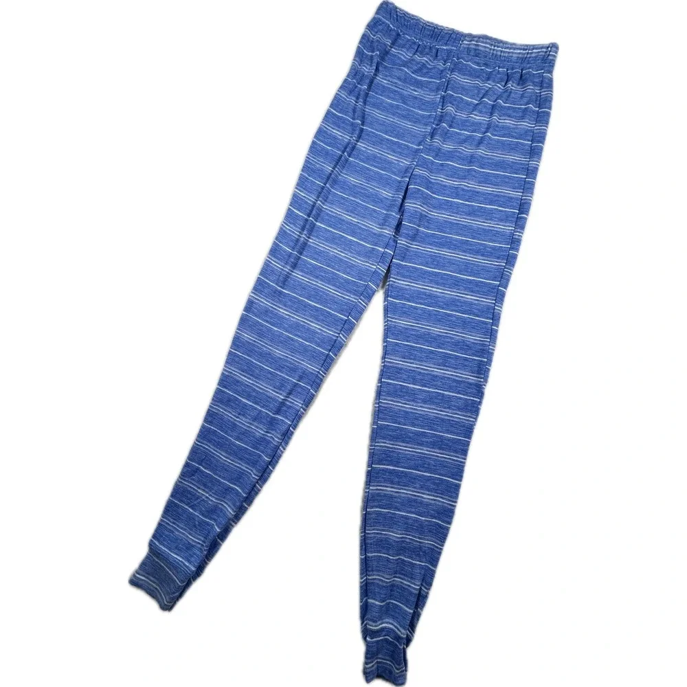 Roudelain Kids Blue Mini Graphic Pajama Set Soft WhisperLuxe XL 14 ECHE004M